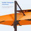 Parasol carré en porte-à-faux 120 po-1075560049