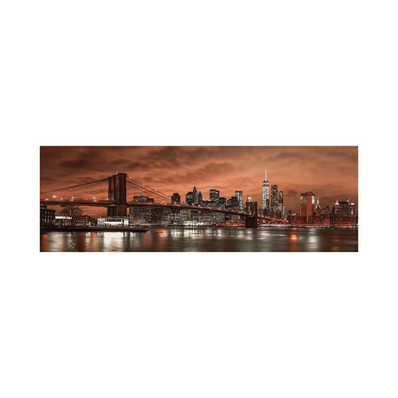 New York XIX by Assaf Frank - Wrapped Canvas Panoramic Print, 30.48 cm H x 91.44 cm W x 1.91 cm D