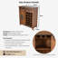 Gratian 18-Bottle Bar Cabinet