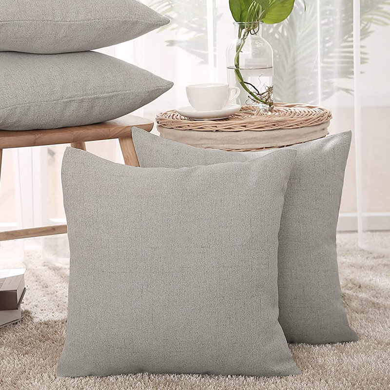 Square Pillow Cover, Green