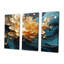 Cummings - ensemble d'art mural floral moderne-108462525-108462533