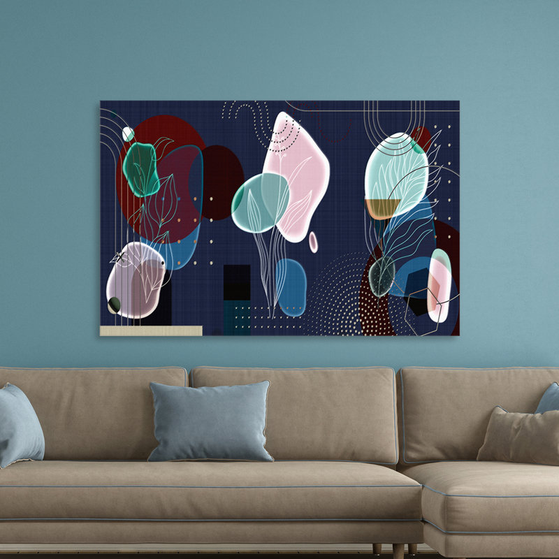 Painting Print, 32" H x 48" W x 1.5" D