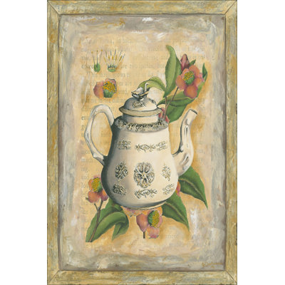 Tea Time by Jennifer Goldberger - Wrapped Canvas Art Prints