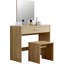 Buckland Dressing Table with Mirror-17283865