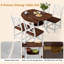 Ensemble de table de salle à manger extensible 5 pièces 35,4 po-426863476-420003073-426863499
