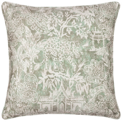 Amant Toile Square Throw Pillow Cover