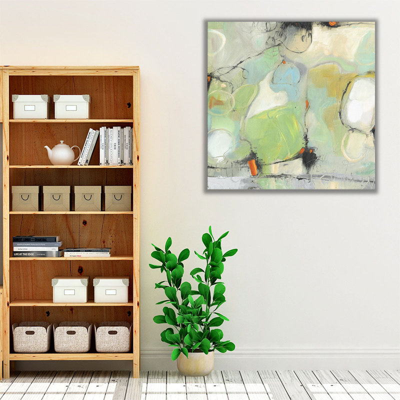 «Cascade Abstract II», reproduction d'art sur toile, H 40 po x l 40 po