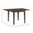 Rabea Counter Height Drop Leaf Mango Solid Wood Dining Table
