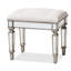 Tabouret de meuble-lavabo rembourré Crowson