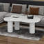 Petite table basse Cloud, table basse irrégulière moderne pour petits espaces, table de bout à 3 pieds-1908335660