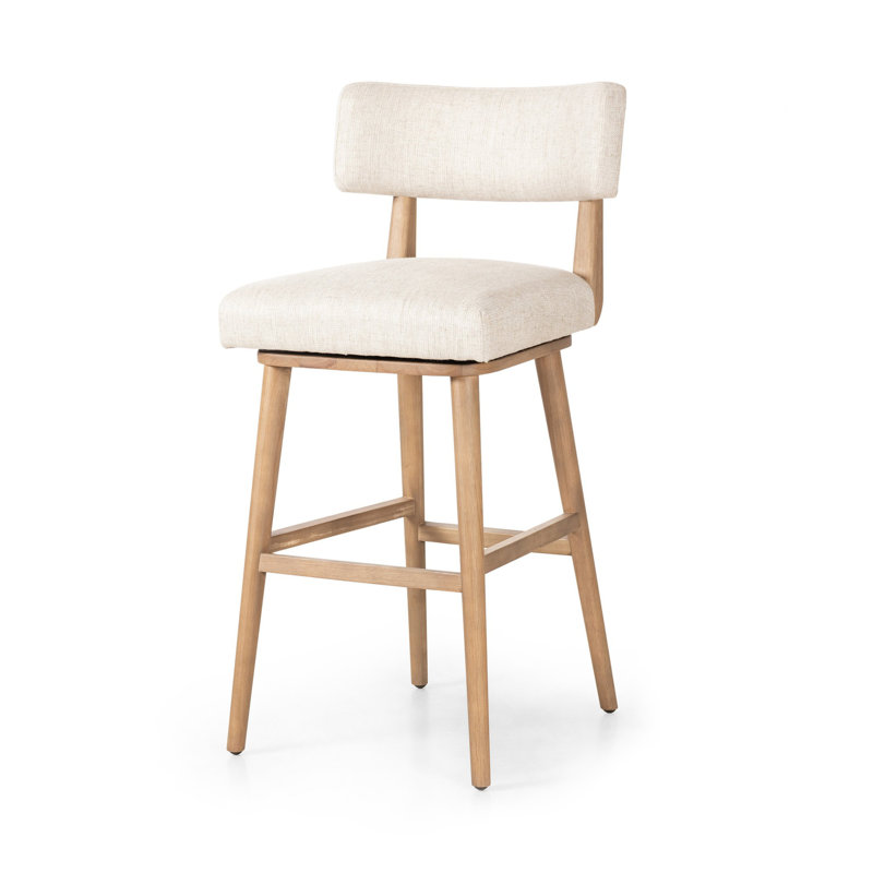 Cardell Swivel Stool, Bar Stool (31" Seat Height), Sonoma Chestnut