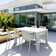 Asherton 4 - Person Patio Dining Set with Extendable Square Table