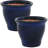Ailynn Round Imperial Ceramic Outdoor Planter-1857609946-1857609944