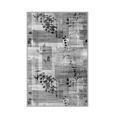 Luxurious 3D Printed Woven Carpet, 55.1 x 86.6 inches | 100% Polyester, Antibacterial, Machine Washable | Non-Slip PVC Felt Dot Underside, 0.3 in Pile Height | Perfect for Living Room, Bedroom & Home Decor
