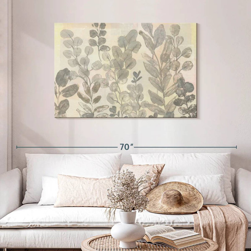 Leaf Pattern I, 30" H x 45" W