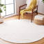 Tapis ivoire / beige tissé à plat à la main Garret-1285776579
