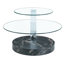 Table basse contemporaine à double couche-323787683