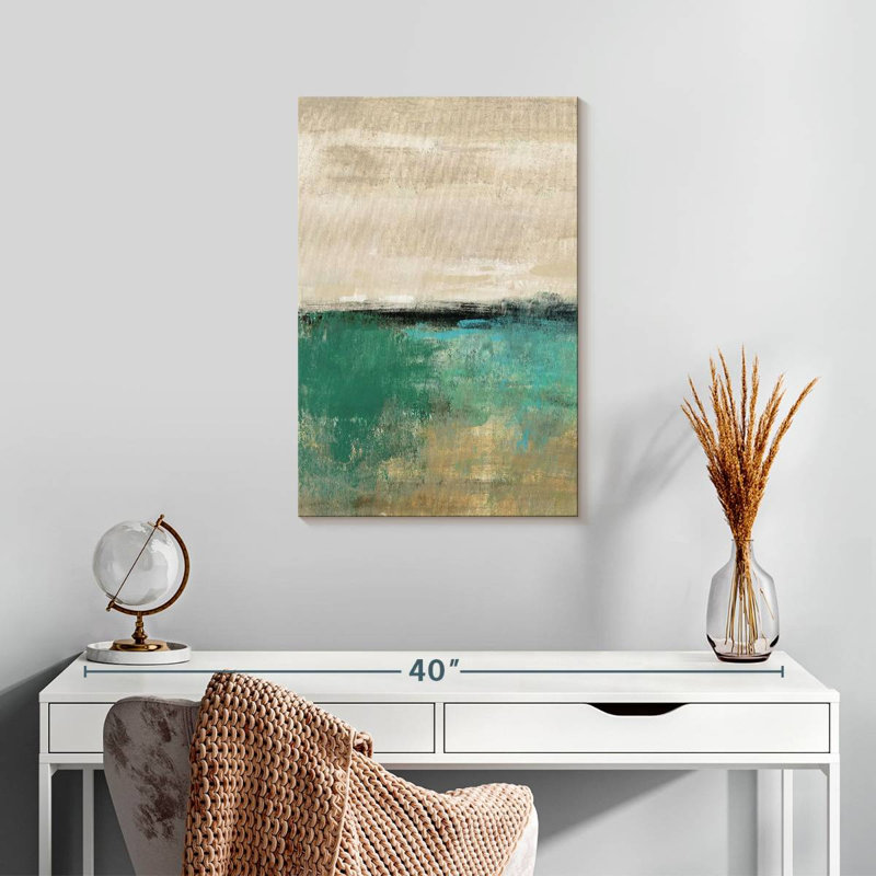 Avery Spring Valley Teal, 24" H x 16" W