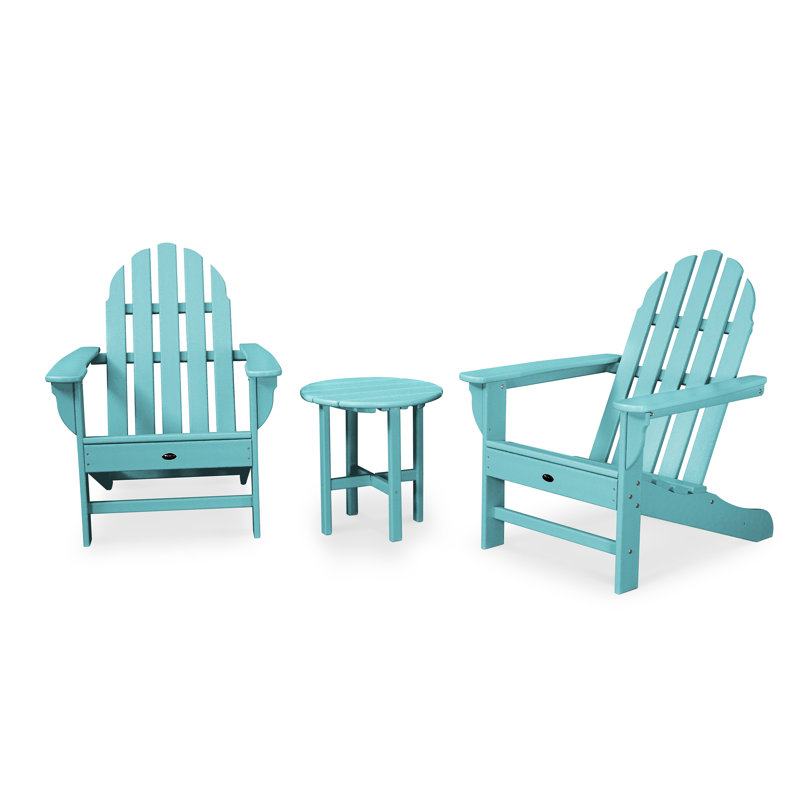 Ensemble Adirondack 3 pièces Trex Outdoor Cape Cod, Aruba