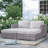 Canales 66'' High-Density Polyethylene (HDPE) Wicker Outdoor Patio Daybed