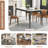 Krystah Rectangular Large Corner of Sintered Stone Ceramics Dining Table with Metal legs-1129429573-1129429572
