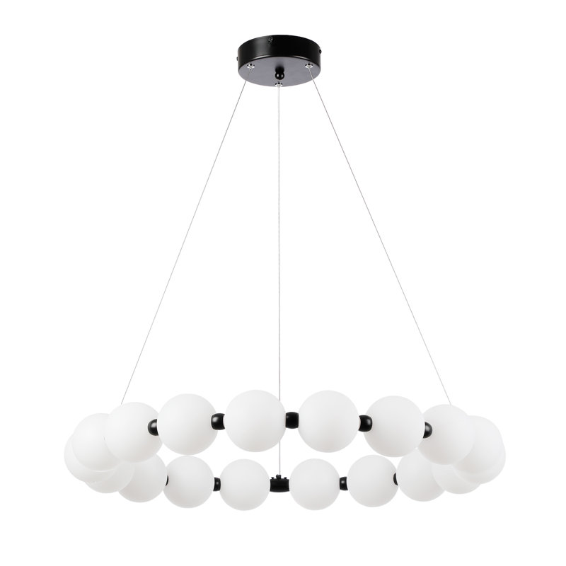 Lustre intégré 18 lumières à DEL