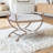 Modern Small Bench With Arm