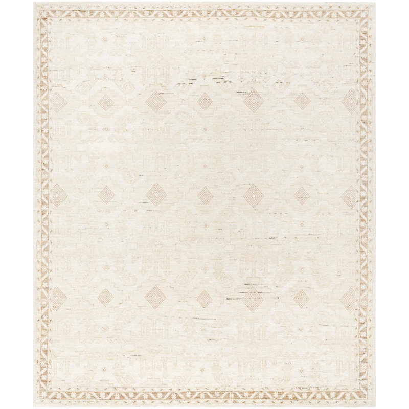 Rectangle Agora Wool Area Rug, Rectangle 10' x 14'