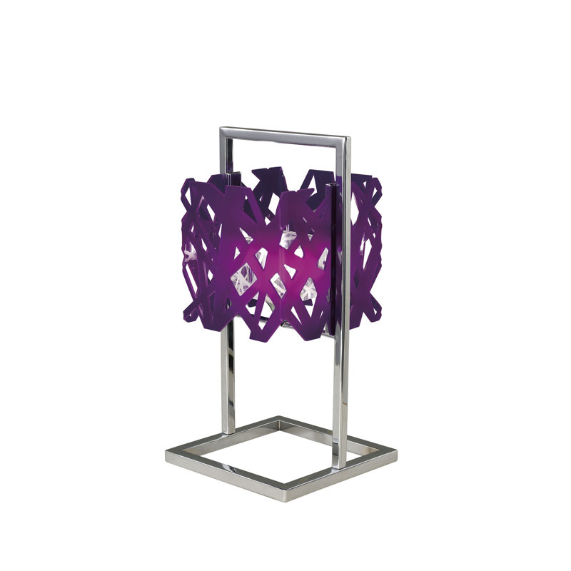 Waloo Metal Novelty Lamp, Violet