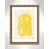 Gold Bead Framed Print with Mat is unavailable