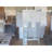 Freestanding Organizer Rack With Adjustable Shelf, Double Doors, Open Shelves, White , Quick Setup For Bathroom Use And Organization Space Saver: To Assemble
