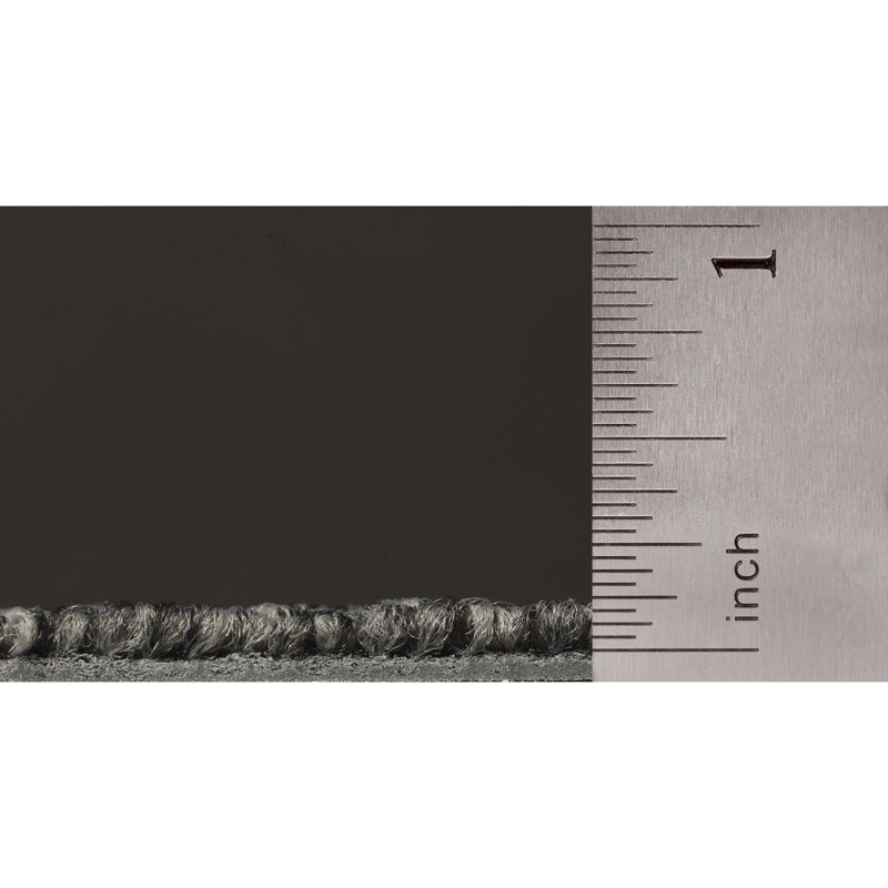Mohawk Basics 24" x 24" PET Fiber Carpet Tiles (96 sqft per carton-24 Tiles), Iron