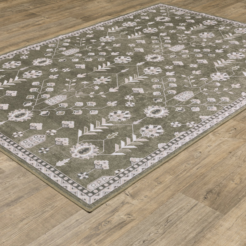 Tapis traditionnel lavable Kugler, Rectangulaire 2 pi x 3 pi