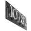 Plaque d’adresse murale sur 1 ligne flottante-41299898-41303794-41299704
