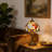 Vintage Tiffany Stained Glass Table Lamp (Bulb Include)