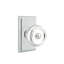 Privacy Waverly Knob with Rectangular Rose-355976087
