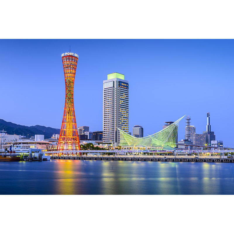 Kobe, Japan - Wrapped Canvas Print, 61cm H x 91cm W