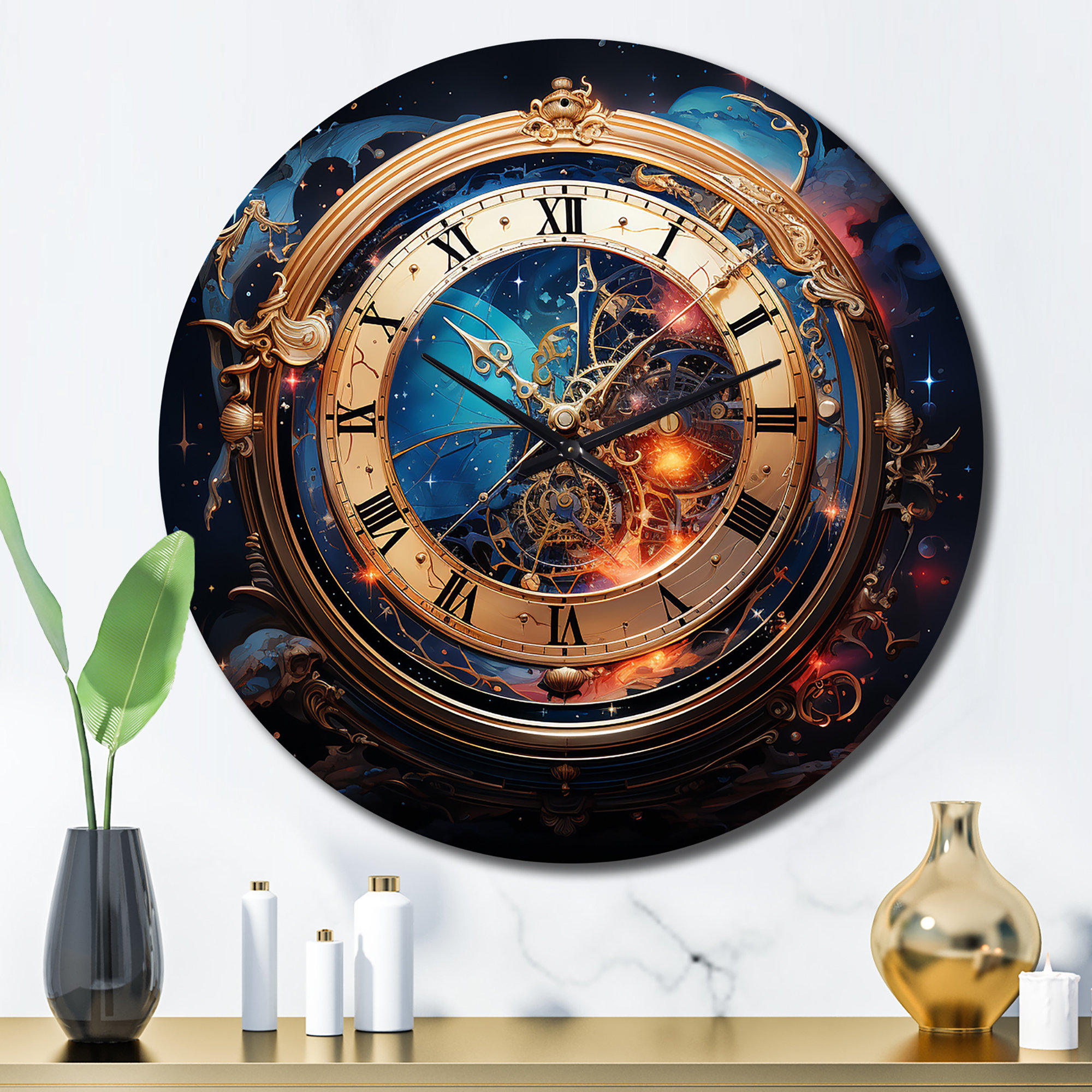 Design Art Watche Metaphysical Horology Metal Wall Clock Reviews