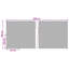 Vidaxl Balcony Screen With Eyelets-126787583-126787581