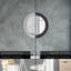 Huldar Glass Flat Wall Mirror