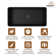 Fireclay Farmhouse Apron Kitchen Sink With LED Function Kitchen Faucet