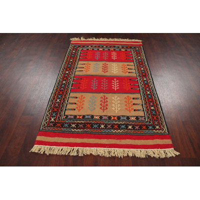 One-of-a-Kind 3'8" X 5'9" Wool Area Rug in