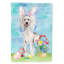 Polyester à 2 côtés 40 x 28 po. lapin de pâques drapeau maison-38457783