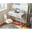 Small Desk With Fabric Drawers- For Bedroom, White Vanity Desk With Storage, Home Office Computer Desk For Small Spaces, 32 Inch Modern Work Writing Study Table, White