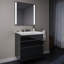 Curated Cartesian 31" Single Bathroom Vanity Set with Mirror-3651650-3651645