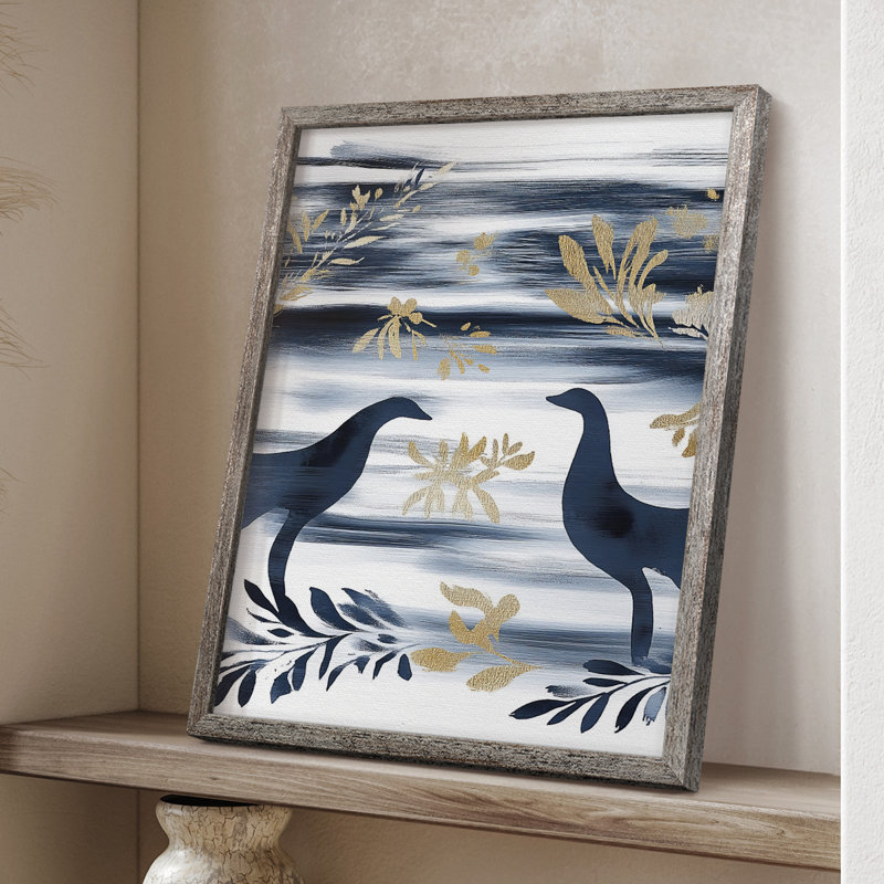 «Christmas Holiday Art CCLVII», reproduction encadrée - bois massif, H 15 po x l 12 po
