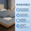 Surmatelas en mousse viscoélastique de qualité supérieure de 2 pouces avec gel rafraîchissant Merrillville Alwyn Home-88657404-93177096