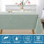 Nappe texturée rectangulaire imperméable, tissée, solide, imperméable, pour une table de fête-1279721859