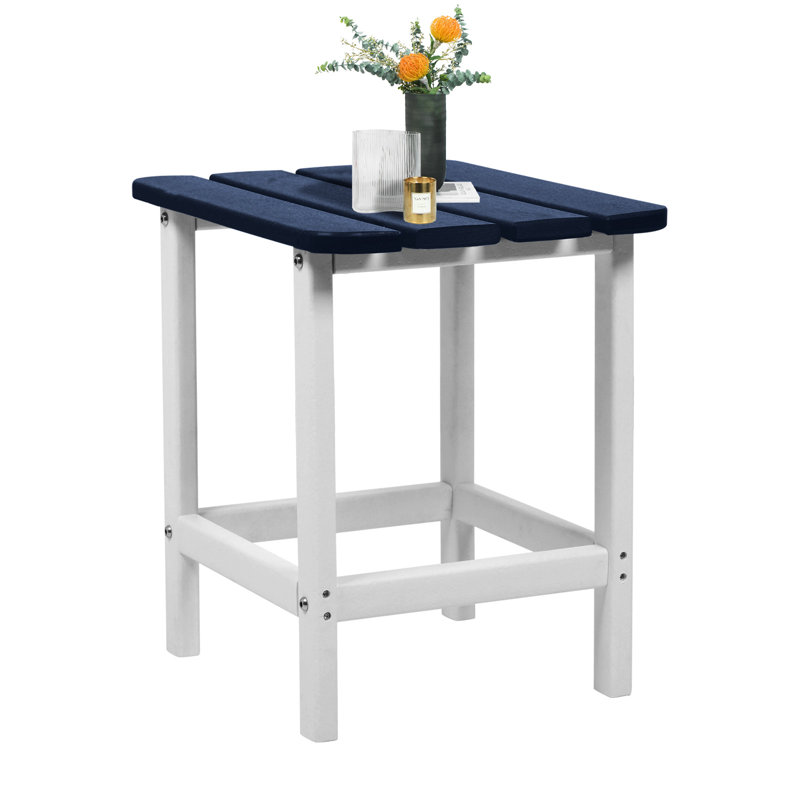 Rectangular Outdoor Side Table , 46cm cm W 37.5cm cm D
