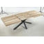 Table de salle à manger et de bureau extensible en noyer, polyvalente pour des utilisations multiples avec des longueurs réglables 240/200 / 160x90x75cm